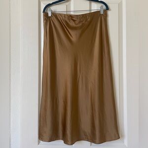 New silk midi skirt by Banana Republic